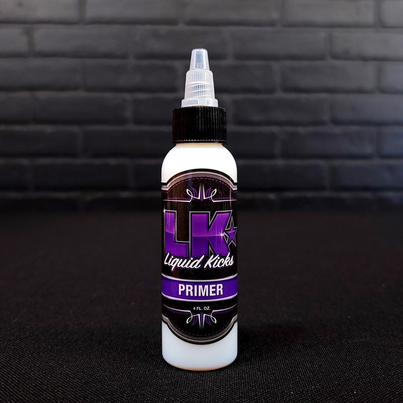 2oz LK Primer bottle - professional acrylic primer for leather, canvas and craft paint projects