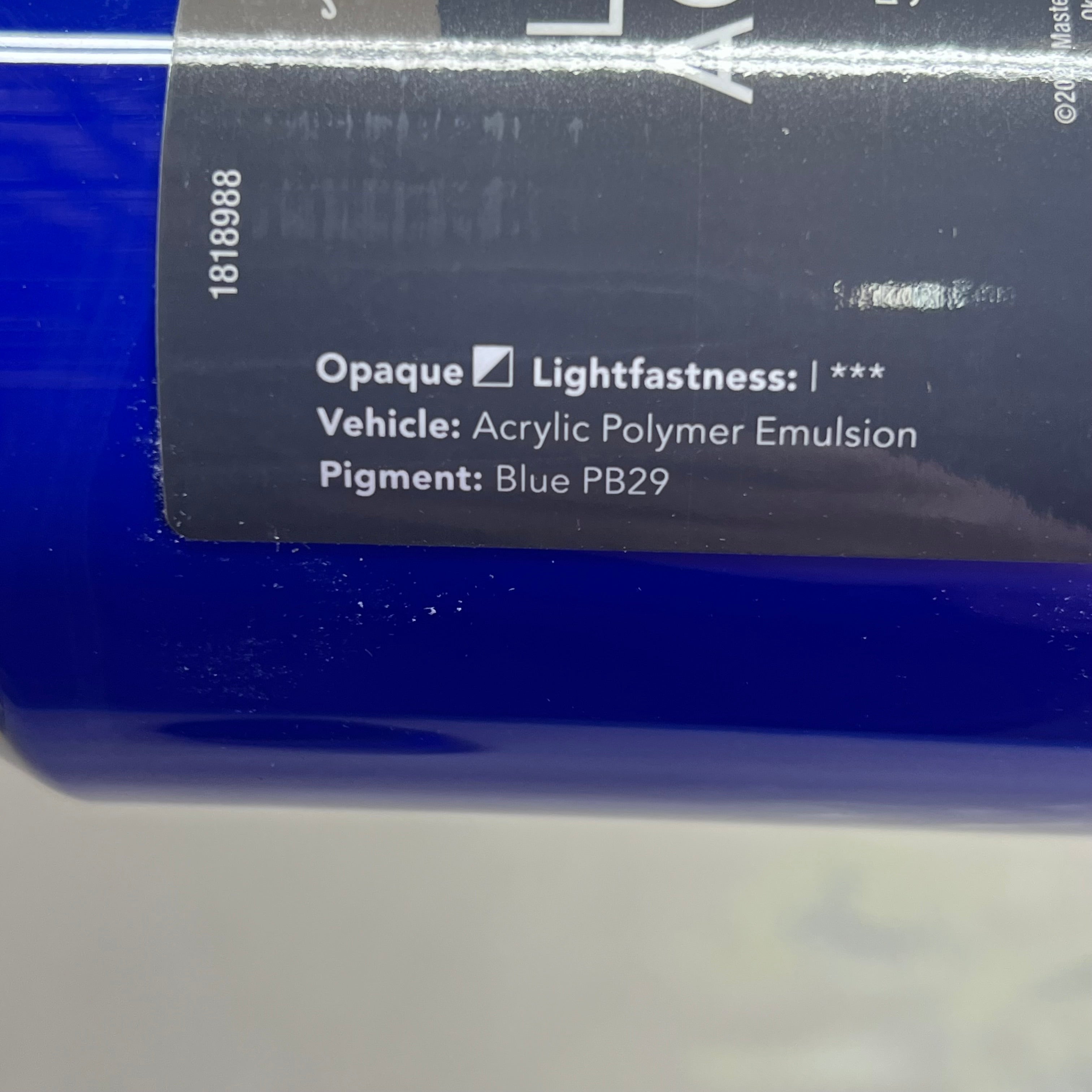 MASTERS TOUCH (2 PACK) Liquid Acrylic Artist Paint 16.9fl oz Ultramarine 1818988