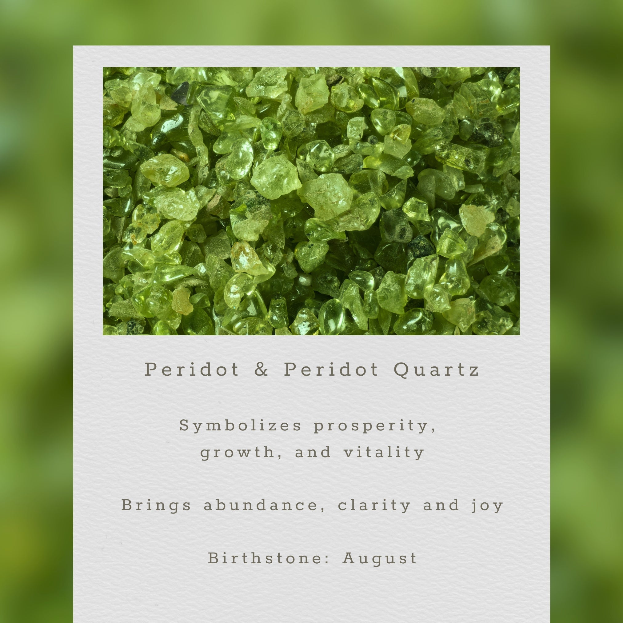 Natural peridot and peridot quartz gemstones for prosperity and abundance in handmade dangle earrings